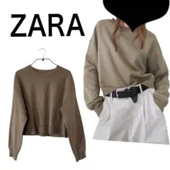 ZARA♡裏起毛トップス