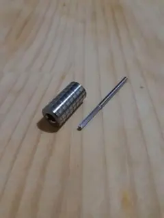 ミニ四駆ホイール貫通治具ペラタイヤ加工用ビット(先端振れ止め加工なし) セットのサムネイル