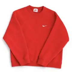 NIKE銀タグ　00s〜90s スウェット トレーナー レッド スウォッシュ