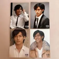 錦戸亮 公式写真 4枚セット NEWS DIAMOND