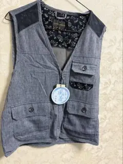 CLAUDIO VALENTINOメンズ ベスト 値下げ不可‪✕‬