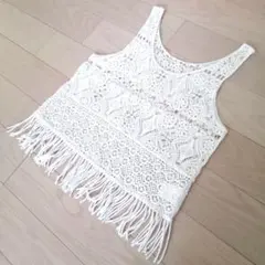 GYDA☆美品☆コットンレースタンクトップのサムネイル