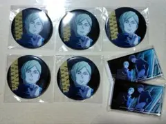 呪術廻戦 ファンパレくじ D賞 アクリルブロック·E賞 缶バッジ 七海建人 7点