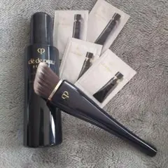 クレ・ド・ポー★ファンデーションブラシ＆ブラシクリーナー＆サンプル セット