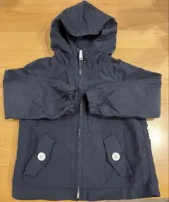 GRIN KIDS ネイビー フード付き　ウィンドブレーカー