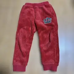 BABY DOLL 赤 フリース パンツ 90