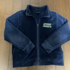 OUTDOOR PRODUCTS フリースジャケット 140 ネイビー