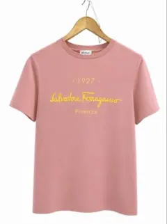 Salvatore Ferragamo ロゴ Tシャツ ピンクのサムネイル