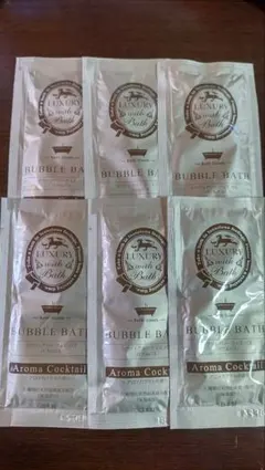 LUXURY with Bath BUBBLE BATH×6のサムネイル