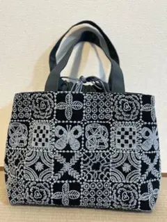 トートバッグ ミナペルホネン 巾着付き ハンドメイド