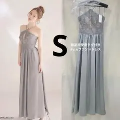 DEA.ROBE de FLEURS レースティアードチュールフレアロングキャバ