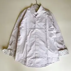 ◾︎美品◾︎ ポールスミス 長袖 ブラウス スタンドカラー ドット 金ボタン 40 ◾︎美品◾︎ ポールスミス 長袖 ブラウス スタンドカラー ドット 金