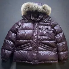 ダウンジャケット ファー お兄系 Y2K グランジ 平成 ネオギャル男 短丈