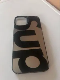 iPhone用ブラックグレーケース