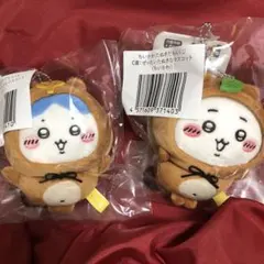 ちいかわ たぬきだもんくじC賞マスコット2点(ちいかわ&ハチワレ)