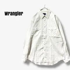 y21426 ラングラー ウエスタンシャツ ストライプ スナップボタン　ワーク