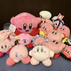 星のカービィ　まとめ売り　ぬいぐるみ　マスコット　14点