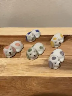 箸置きセット　犬の形　動物型箸置き5個セット