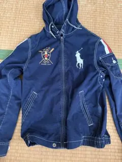 Polo by Ralph Lauren フード付きネイビーパーカー XS