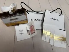 CHANEL シャネル　スノーフレーク 香水　ショッパー　カード
