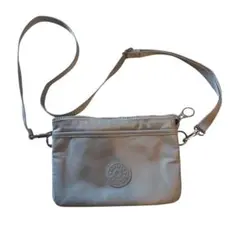 Kipling ショルダーバッグ グレー 軽量 ミニバッグ