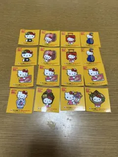 クロネコヤマト ハローキティ 50周年記念シール 16枚セット