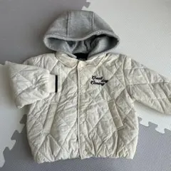 ZARA キルティングアウター アイボリー　92