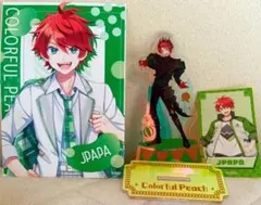 じゃぱぱさん　３点セット　 アクリルスタンド　からぴちパラダイスカ―ド　シール