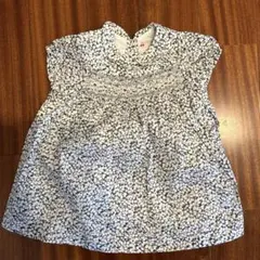 値下げボンポワン　花柄ワンピース