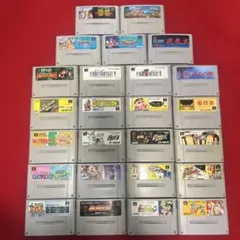 【25本セット】スーパーファミコン ソフト 動作確認済