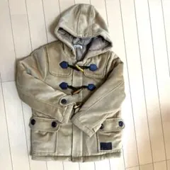 Branshes ベージュ ダッフルコート 130cm