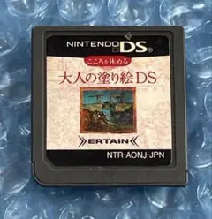 3e動作確認済‼️ニンテンドーDS こころを休める大人の塗り絵DS