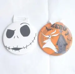 ディズニー ナイトメアビフォアクリスマス 缶バッジ ジャック ゼロ