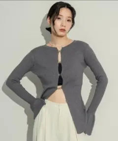 連休限定 Sheer rib spring knit シアーリブスプリングニット - メルカリ
