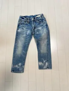 【120cm】GO TO HOLLY WOOD　デニム7部丈(120-23)