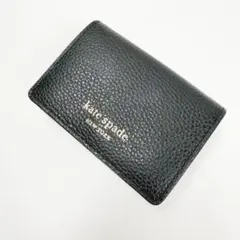 kate spade ケイトスペード 三つ折り財布 ブラック 黒