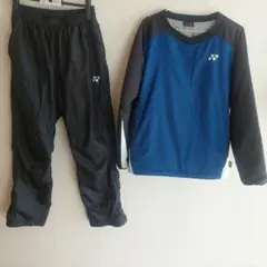 YONEX ウォームアップウェア 青/黒