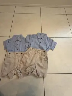セレモニースーツセット　パンツ　シャツ
