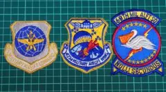 USAF 68軍事空輸飛行隊 パッチセット ワッペン 空軍