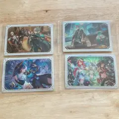 原神シールウエハース 4枚セット