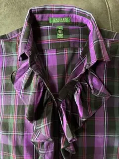 美品！ラルフローレン　フリルシャツ