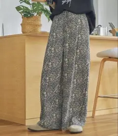 MONO-MART LADY'S ペイズリーイージーパンツ