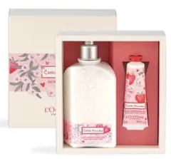 新品ボディミルク＆ハンドクリーム(ロクシタン)チェリーストロベリー