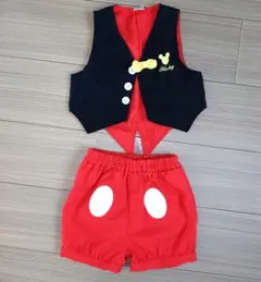 ミッキー　コスプレ　子供　キッズ　　90 バースデイ