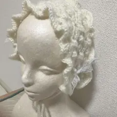 ハンドメイド ヘッドドレス　ヘアアクセサリー　　　 ヘアバンド　カチューシャ