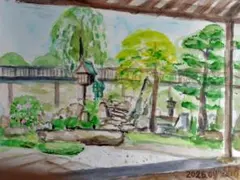 SHO 水彩画 上野公園 - メルカリ