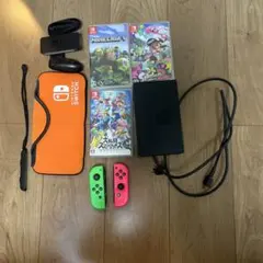 Nintendo Switch カバー + ゲームソフト3本 本体なし