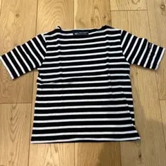 SAINT JAMES ボーダーカットソー 五分袖 120のサムネイル