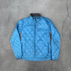 Marmot ダウン ジャケット 水色 750Fill アウトドア tech