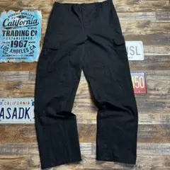 Dickies / ディッキーズ カーゴ ワークパンツ ブラック W34 古着